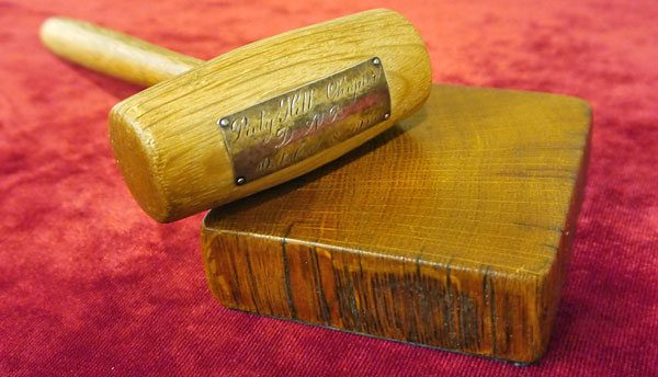 Piety Hill Chapter Gavel
